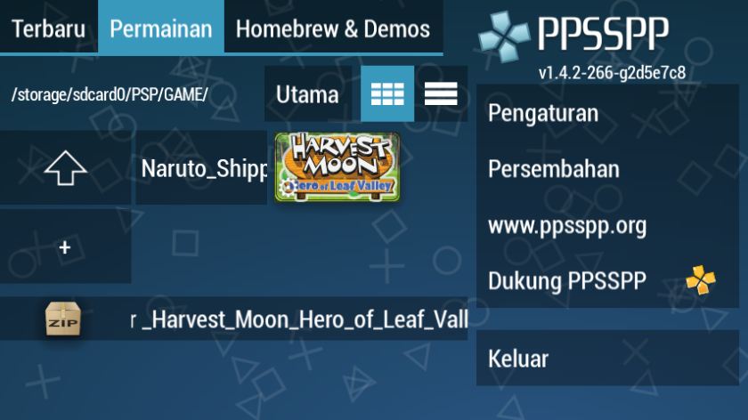 Harvest Moon Hero Of Leaf Valley For Psp Emulators For Pc